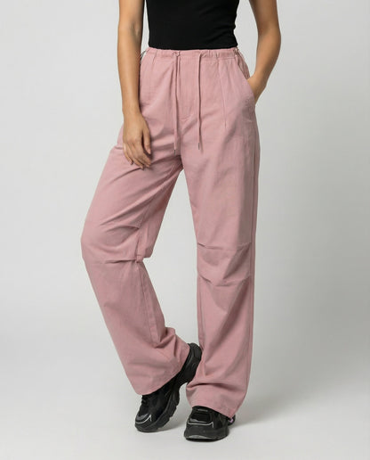 Damen Freizeithose Weite Bequeme Hose Mit Kordelzug - BerlinGlamour
