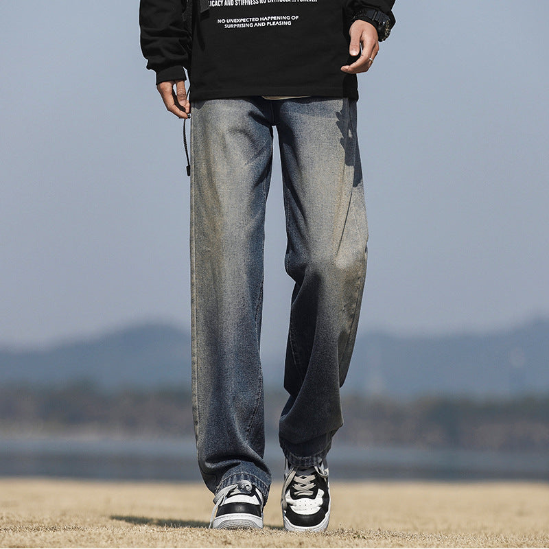 Herren Jeans Bequem Weite Passform Relaxed Fit - BerlinGlamour