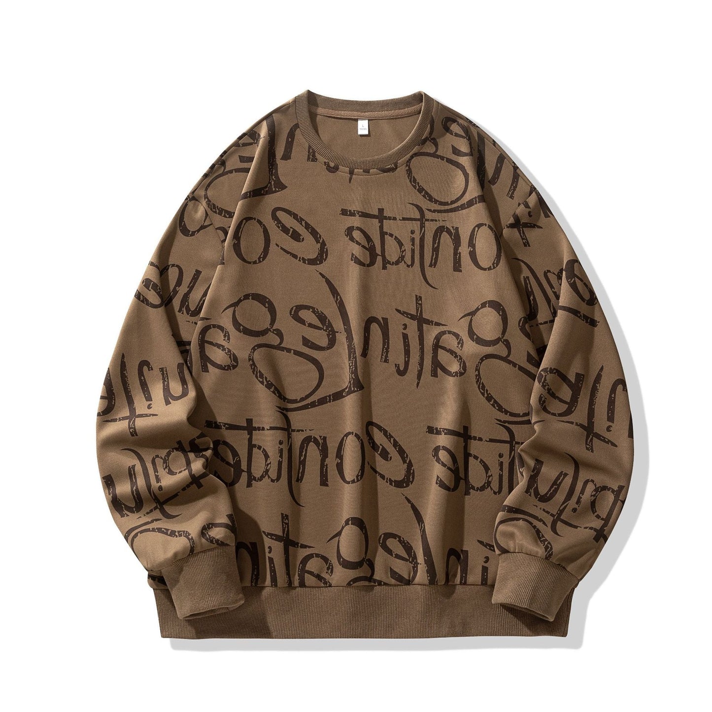 Herren Sweatshirt Weich Modernes Motiv Hedi-Mode