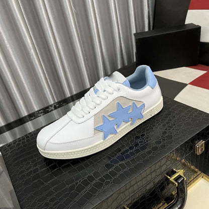 Damen Sneaker Sternen Applikation Fashion Damen Schuhe