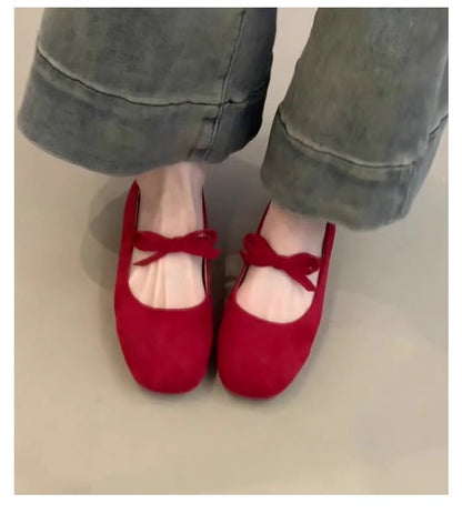 Damen Ballerinas Schleifen-Design Komfortabel Elegant
