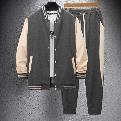 Herren Freizeitanzug Sportlich College Style Modern