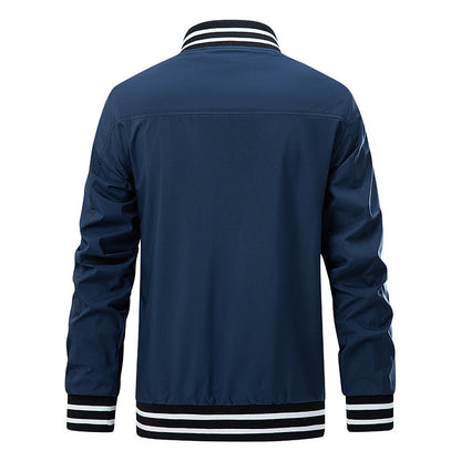 Herren Bomberjacke Sportlich Fashion Berlin