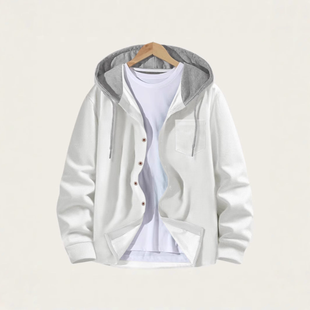 Herren Kapuzenjacke Lässig Mit Hoodie Modern