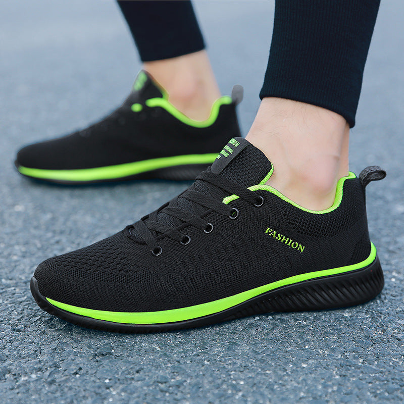 Damen Sneaker Atmungsaktiv Elastisch Sport Fitnessschuhe