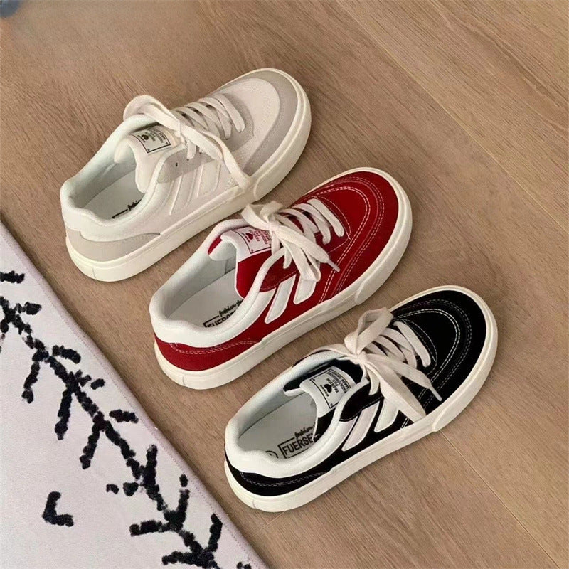 Damen Sneaker Weiches Veloursleder Rutschfest - BerlinGlamour