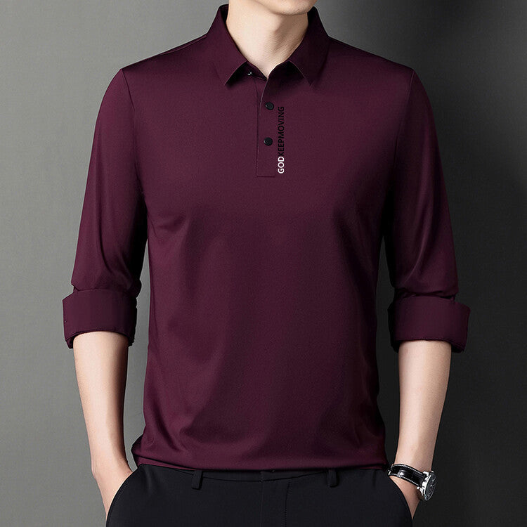 Polo-Shirt Herren Feuchtigkeitsregulierend Sportlich Modern