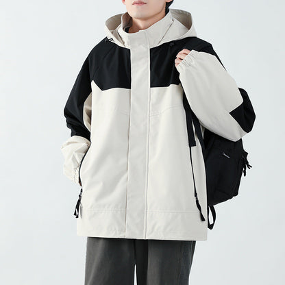 Wasserabweisende Outdoorjacke Unisex Winddicht