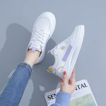 Damen Sneaker Laufsohle Atmungsaktiv Modern Sportlich