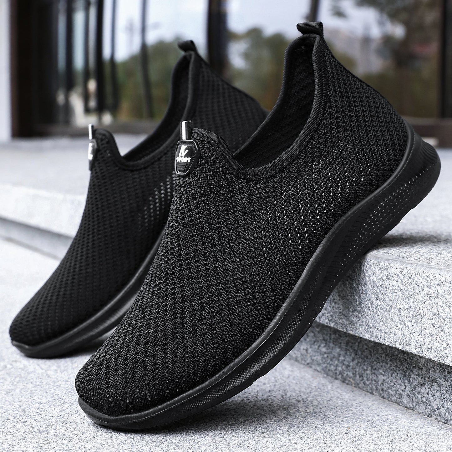 Damen Sportschuhe Knit Sneaker Atmungsaktiv Leicht