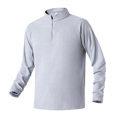 Herren Funktionsshirt Atmungsaktiv Halbzipper Sportlich