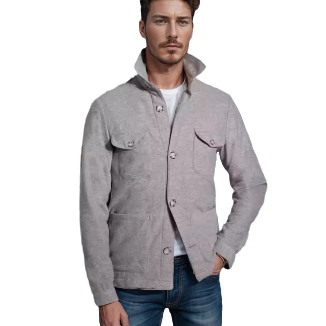 Herren Winterjacke Stylisch Warm Modern