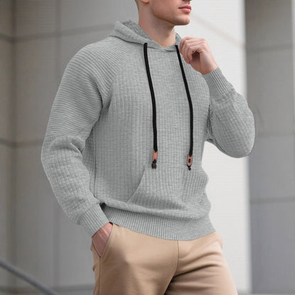 Herren Kapuzenpullover Sportlich Modern Mit Kordelzug