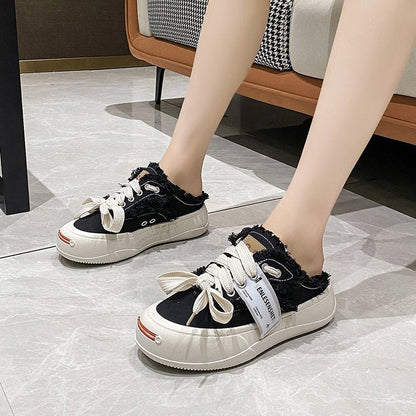 Damen Sneaker Bequem Fleece Obermaterial Modern