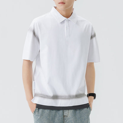Herren Poloshirt Modern atmungsaktiv Trendig