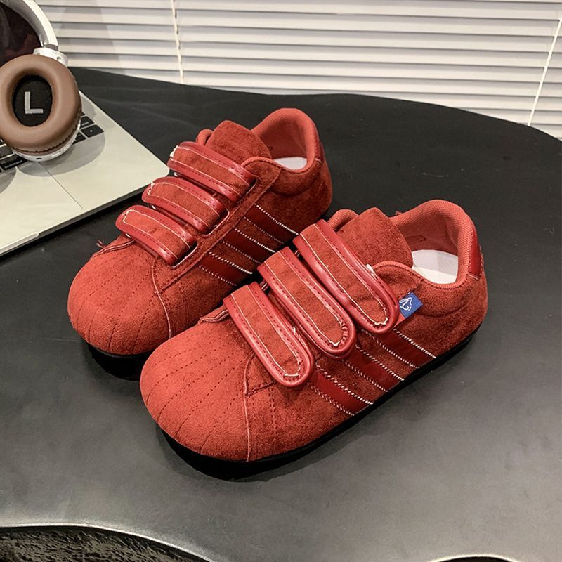 Damen Schuhe Klettverschluss Weich Bequem Komfort