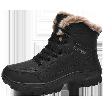Wanderschuhe Damen Winter Warm Isoliert Wasserfest