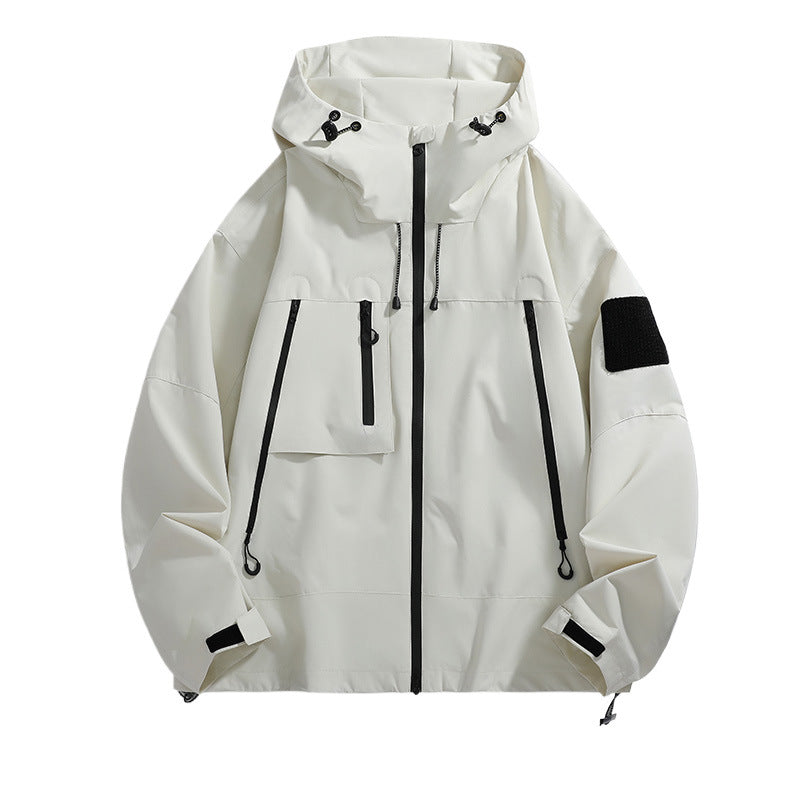 Herren Funktionsjacke Wasserabweisend Vielseitig Sicherheitsjacke