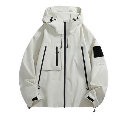 Herren Funktionsjacke Wasserabweisend Vielseitig Sicherheitsjacke