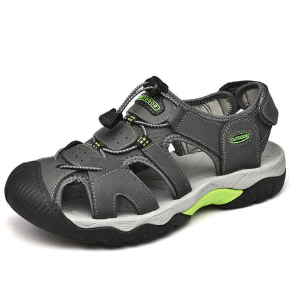 Herren Sandalen Outdoor Rutschfest Schnellschnürsystem
