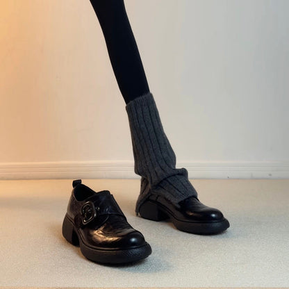 Damen Halbschuhe Bequem Verstellbar Modern
