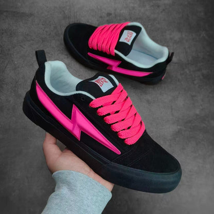Damen Sneaker Sportlich Laufschuhe Blitz Design - BerlinGlamour