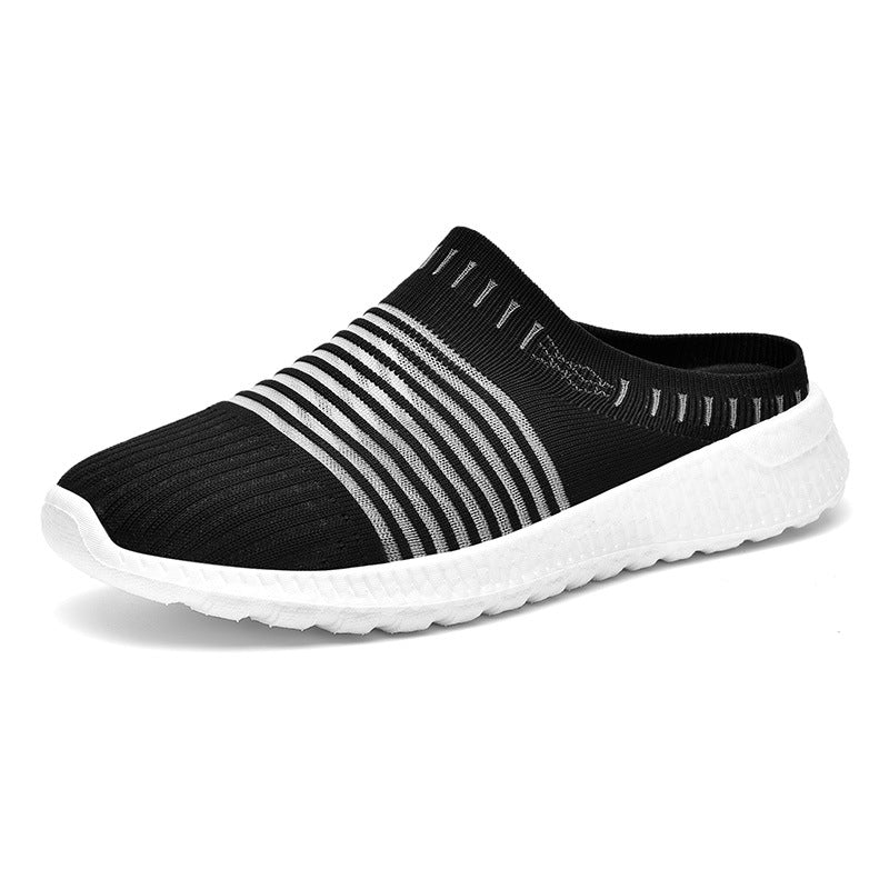 Damen Sneaker Bequem Atmungsaktiv Slip-OnSchuhe