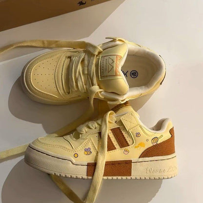 Damen Sneaker Bunt Sportlich Bequem