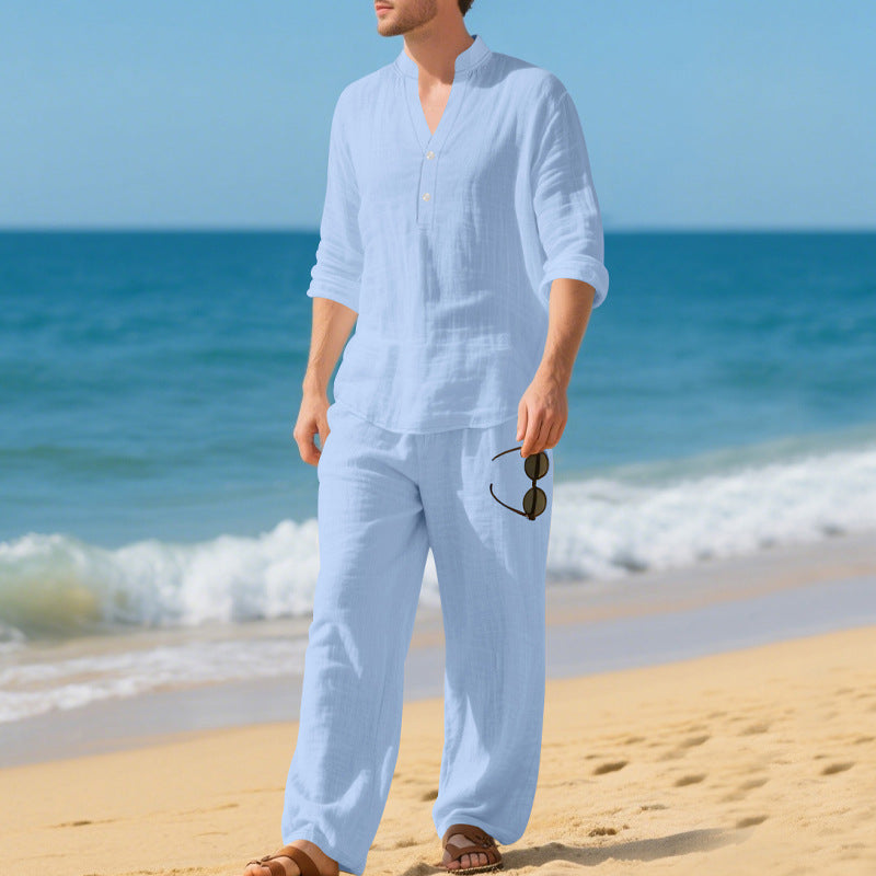 Herren Strandoutfit Lässig Leger Sommer