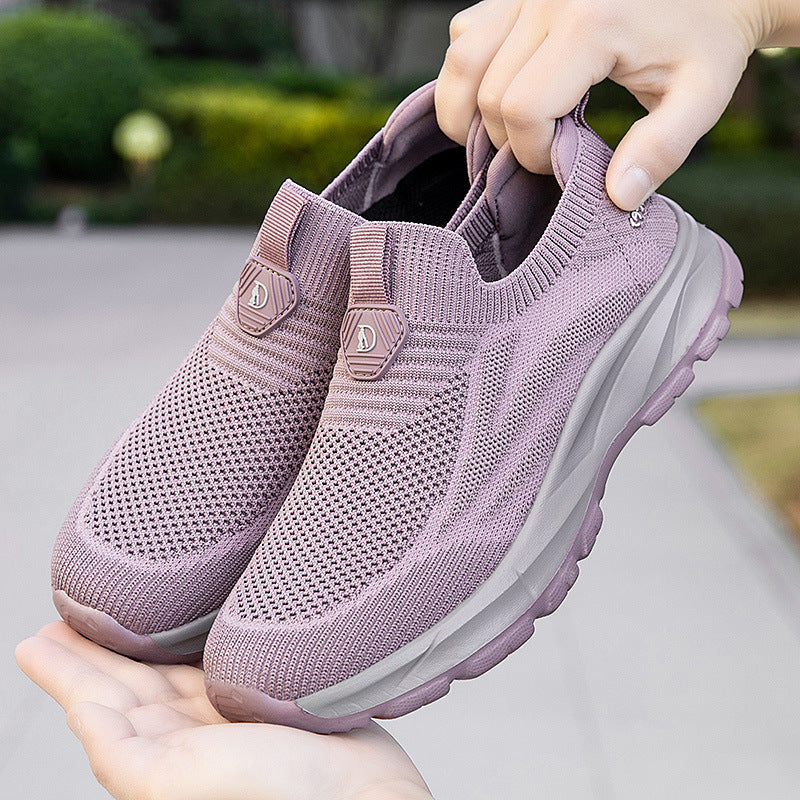 Damen Sneaker Atmungsaktiv Flexibel Komfortschuhe - BerlinGlamour