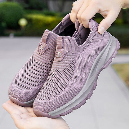 Damen Sneaker Atmungsaktiv Flexibel Komfortschuhe - BerlinGlamour