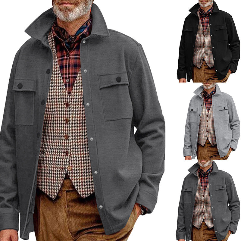 Männer Outdoorjacke Lässig Praktisch Modern - BerlinGlamour