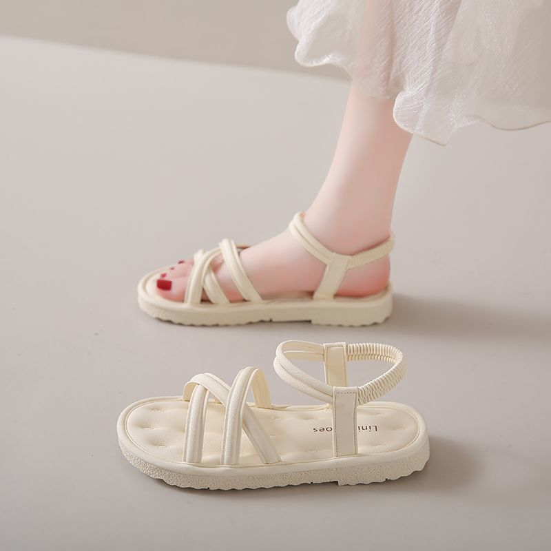Bequeme Damen Sandalen Elastisch Komfortabel Sommer