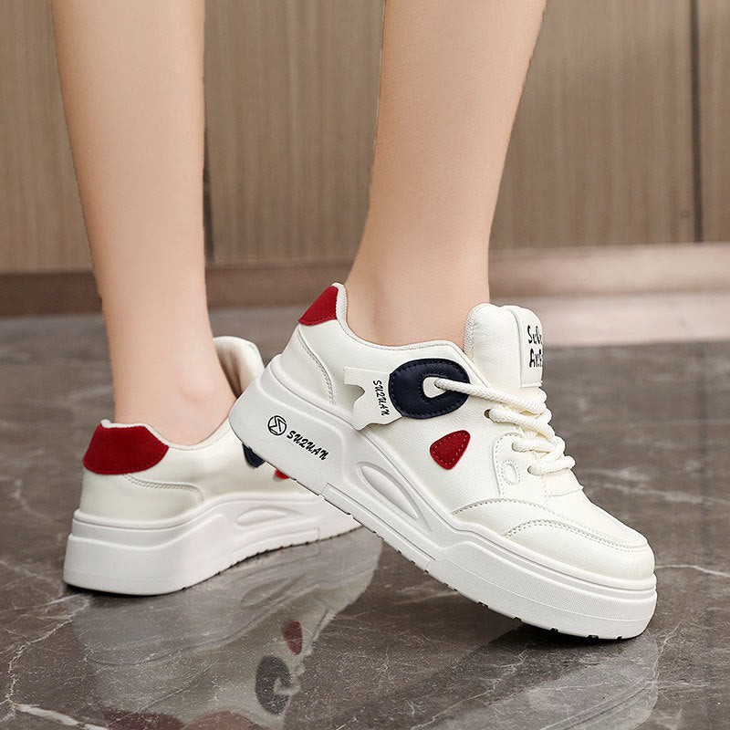 Damen Sneaker Komfortabel Trendig Modisch