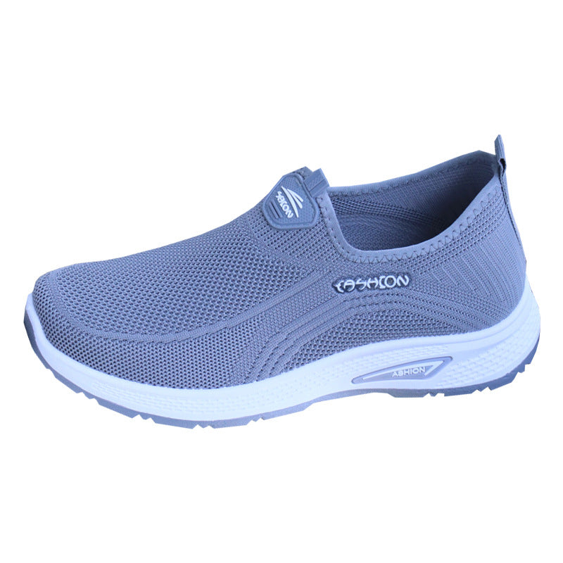 Damen Sneaker Bequem atmungsaktiv Mesh Schwarz