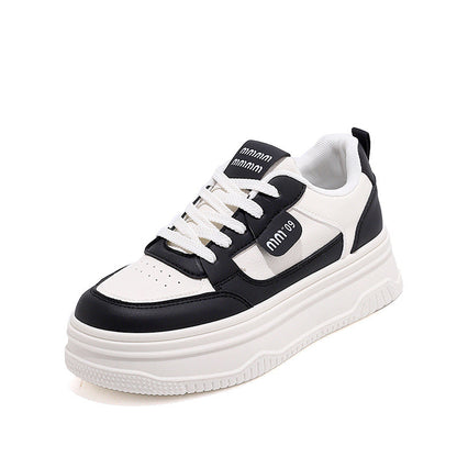 Damen Sneaker Plateau Atmungsaktiv Elegant