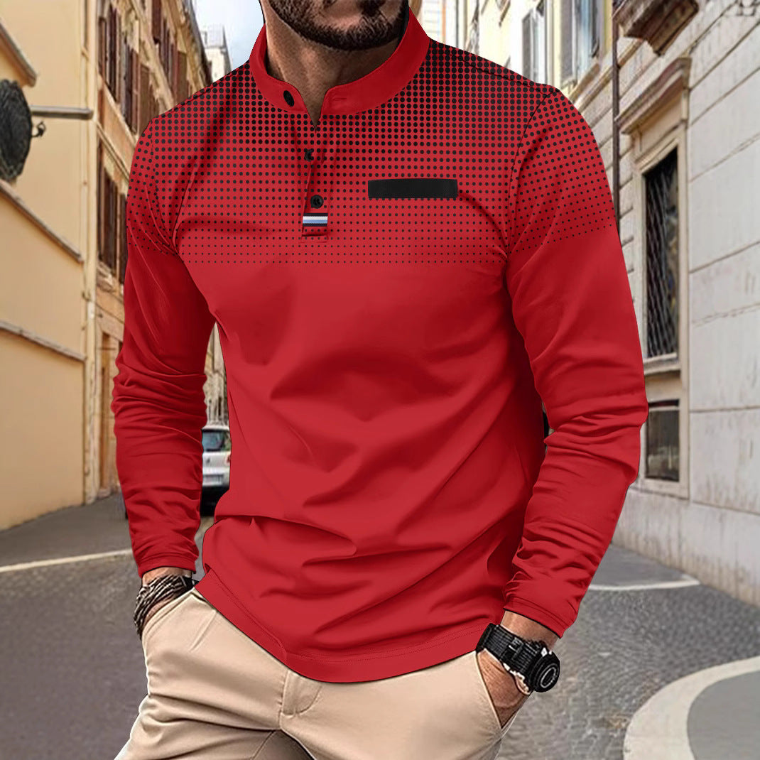 Herren Poloshirt Elegantes Modell Slim Fit