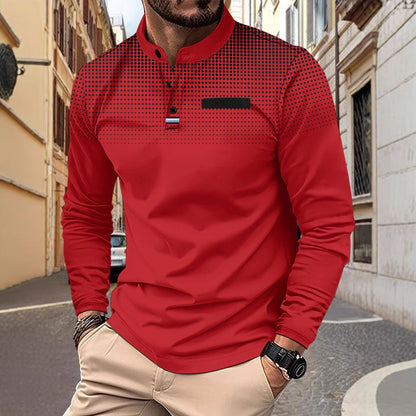 Herren Poloshirt Elegantes Modell Slim Fit