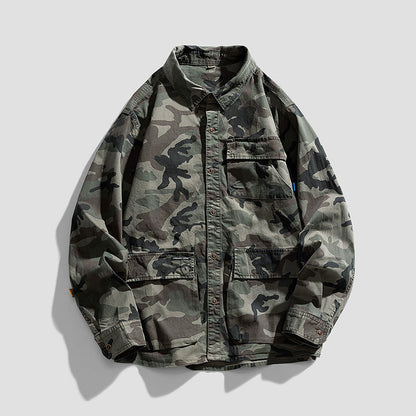 Herren Camo-Jacke Militärstyle Outdoor - BerlinGlamour