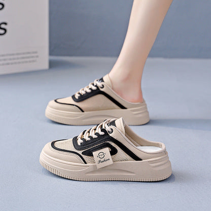 Damen Sneaker atmungsaktiv Mesh Bequem Elegant