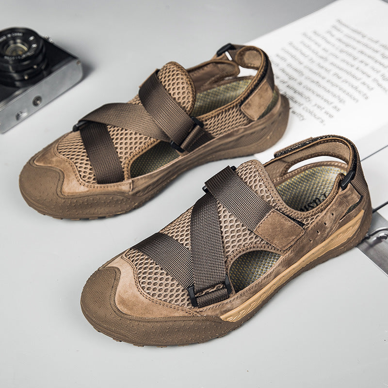 Damen Sandalen Atmungsaktiv Freizeit Bequem Verstellbar - BerlinGlamour