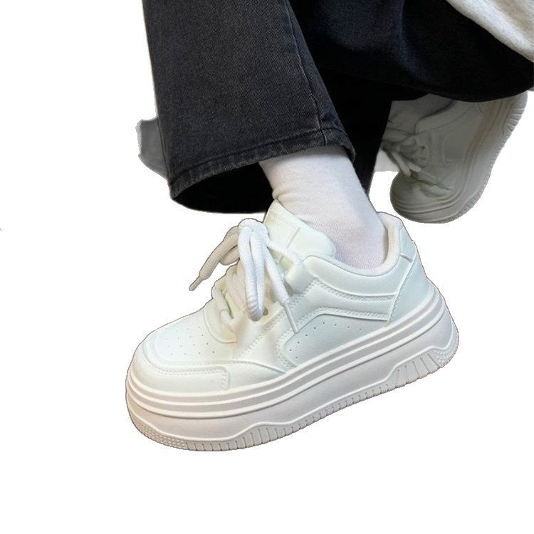 Damen Plateau Sneaker Bequem Ergonomisch Stylish
