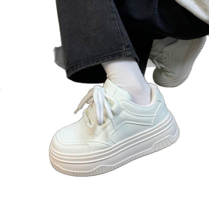 Damen Plateau Sneaker Bequem Ergonomisch Stylish