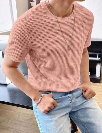 Herren T-Shirt Atmungsaktiv Sportlich Leicht