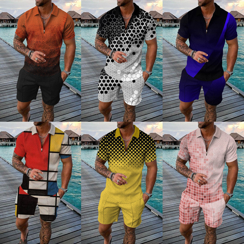 Herren Kurzarm Shirt Grafik Print Modern Berlin - BerlinGlamour