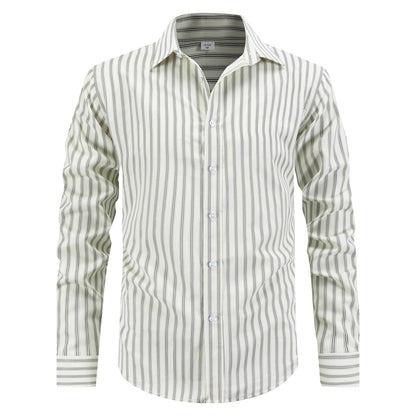 Herren Langarmhemd Modern Elegant Slimfit