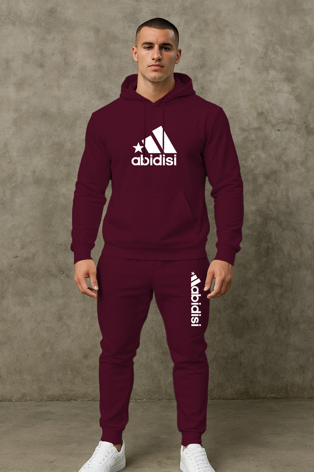 Herren Jogginganzug Sportlich Schnitt Bequem Mit Taschen