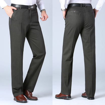Herren Anzughose Slim Fit mit Taschen Modern Elegant