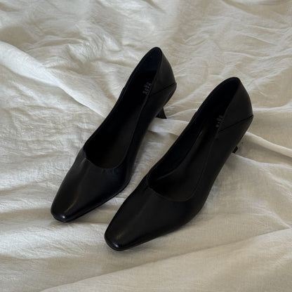 Damen Pumps Spitze Bequem Blockabsatz Elegant