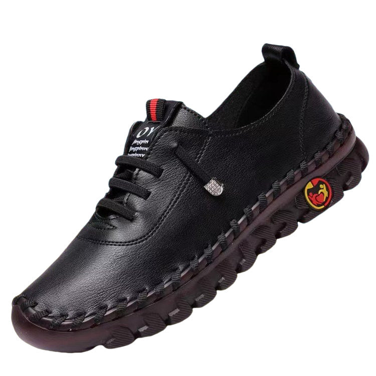 Damen Freizeitschuhe Bequem Elastisch Schnürsenkel